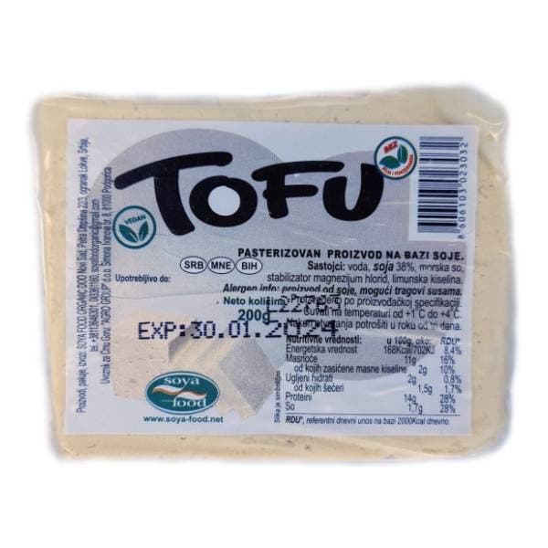 SOYA FOOD tofu natural 200g 0