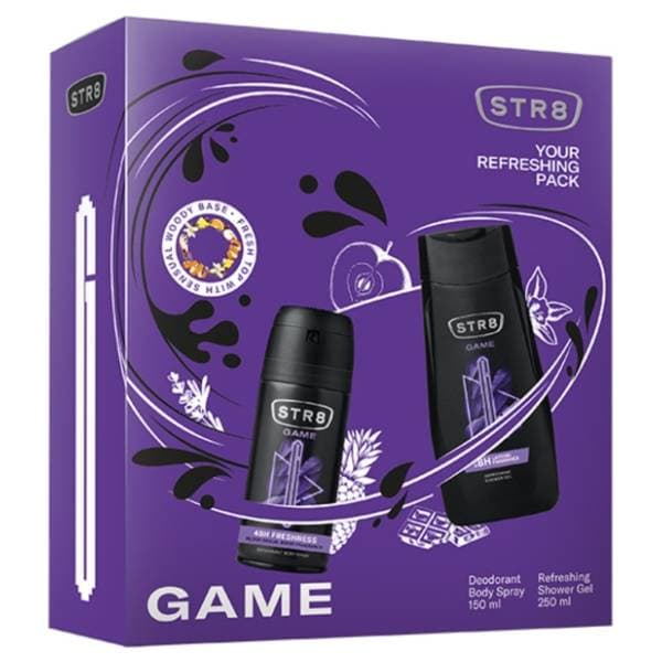 STR8 set Game (dezodorans i gel za tuširanje)	 0