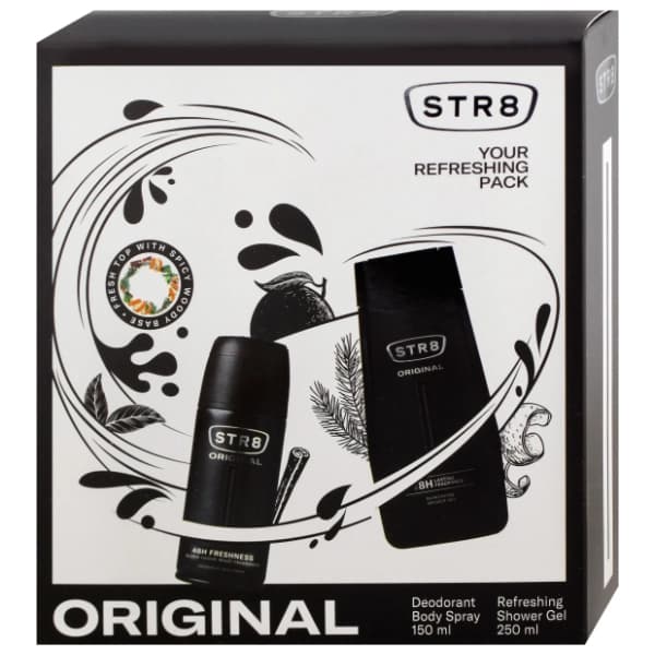 STR8 set Original (dezodorans i gel za tuširanje) 0