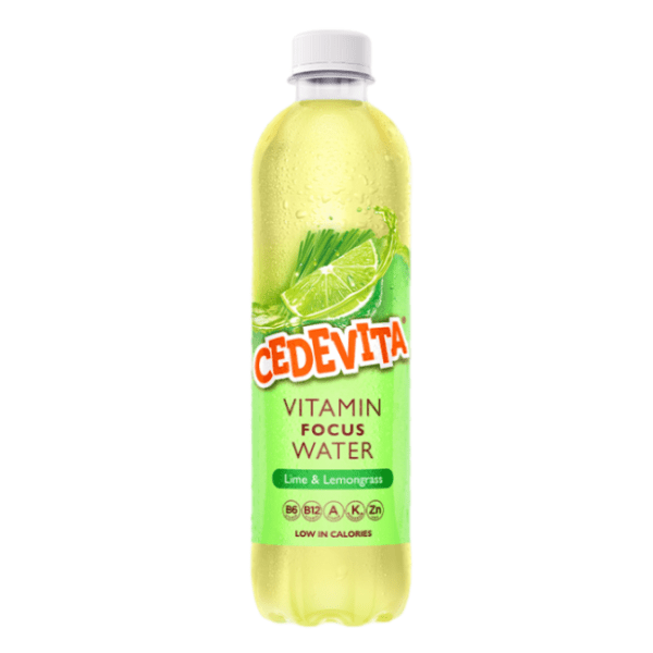 CEDEVITA Vitamin focus water limeta limunska trava 500ml 0