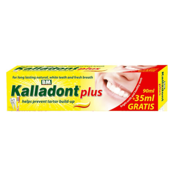 Pasta KALLADONT plus 90ml+35ml gratis 0