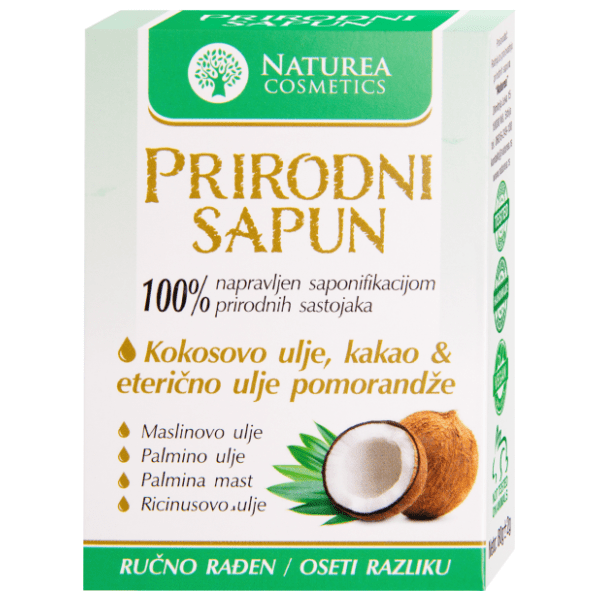 Prirodni sapun NATUREA COSMETICS kokosovo ulje 80g 0