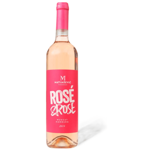 Roze vino MATIJAŠEVIĆ rosé&rose 0,75l 0