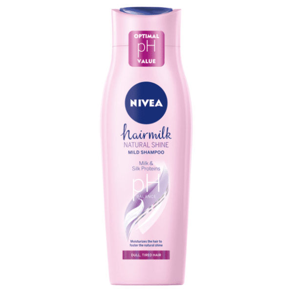 Šampon NIVEA Hairmilk natural shine 250ml 0
