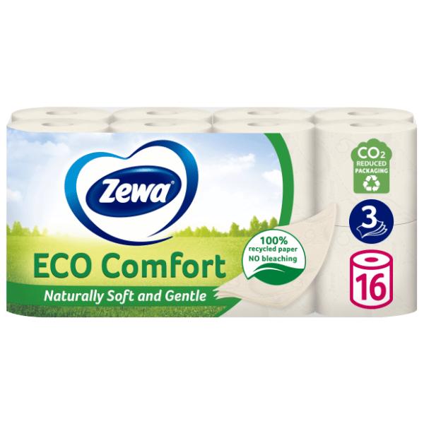 Toalet papir ZEWA eco comfort 3sloja 16kom 0
