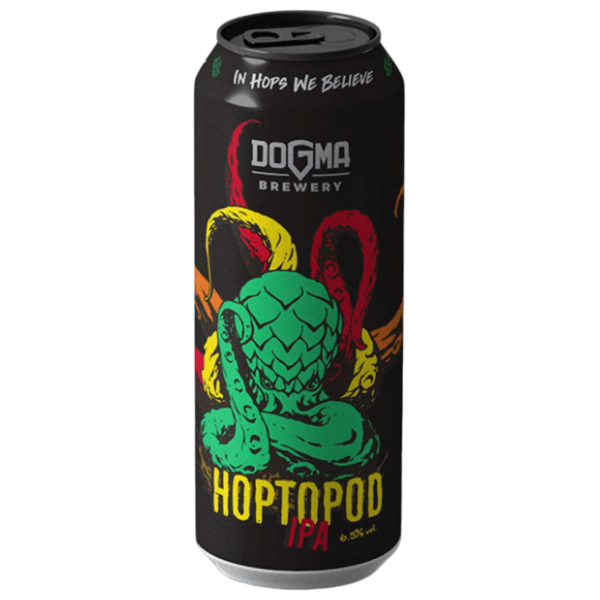 Pivo DOGMA Hoptopod ipa 0,5l 0