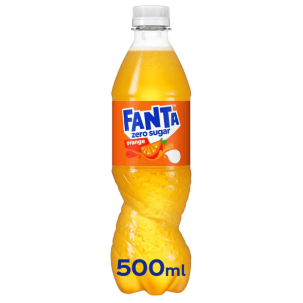 FANTA pomorandža zero 500ml 0
