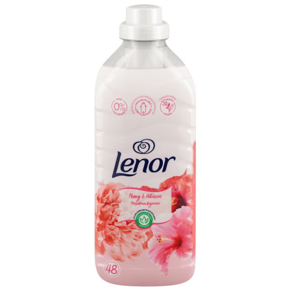 LENOR peony & hibiscus 48 pranja (1,2l) 0