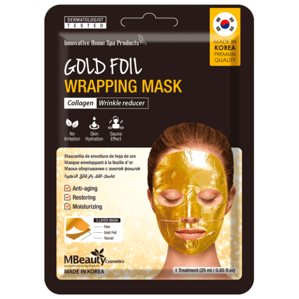 Maska za lice MBEAUTY gold 25ml 0