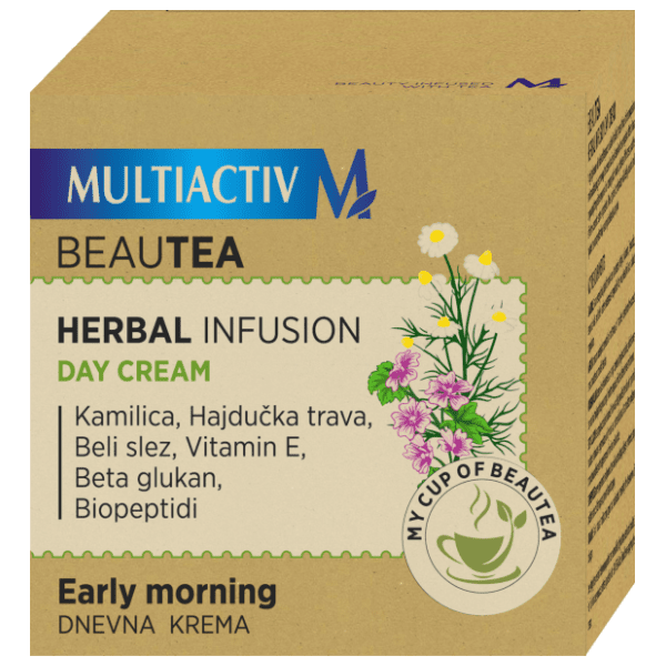 MULTIACTIV herbal infusion beautea dnevna krema 50ml 0