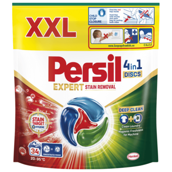 PERSIL discs expert stain removal 4in1 34kom 0