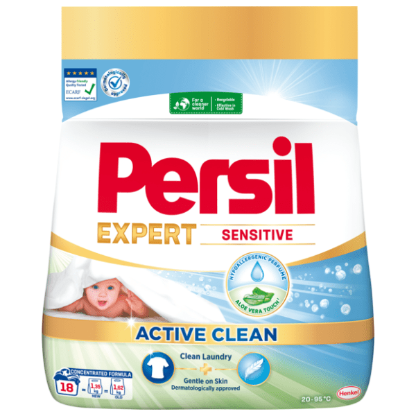 PERSIL power expert sensitive  deterdžent za veš 18 pranja (1,35kg) 0