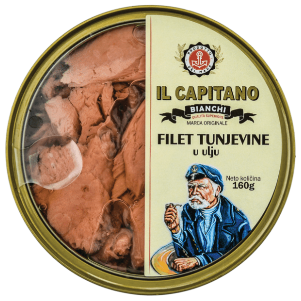 Filet tunjevine u ulju IL CAPITANO 160g 0