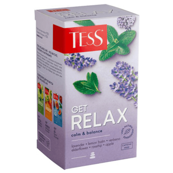 Čaj TESS get relaxed zova lavanda 30g 0