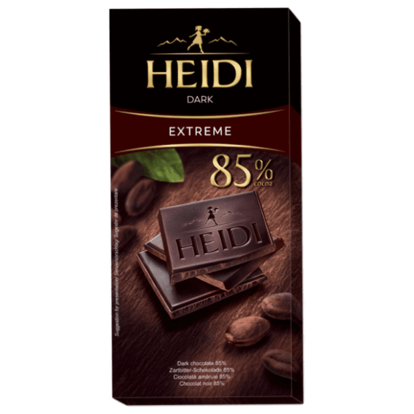 Čokolada HEIDI dark extreme intense 85% 80g 0