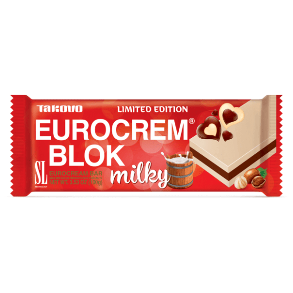 Čokolada SWISSLION Eurocrem blok beli 100g 0