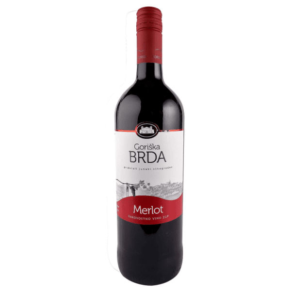 Crno vino GORIŠKA BRDA Merlot 1l 0