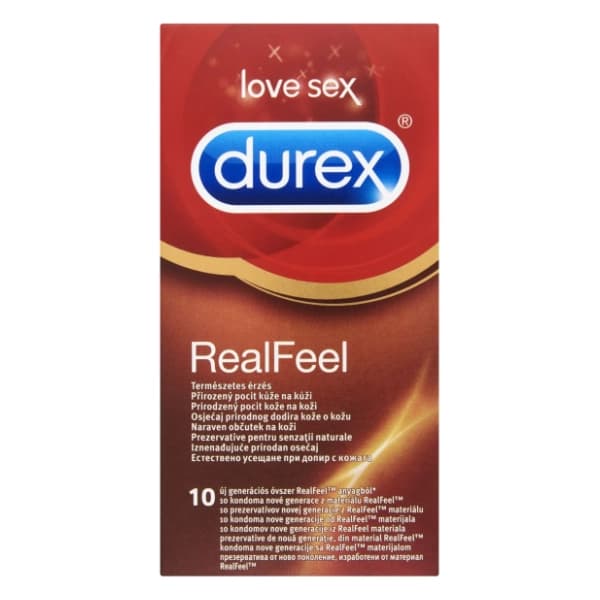 DUREX kondomi Real feel 10kom 0