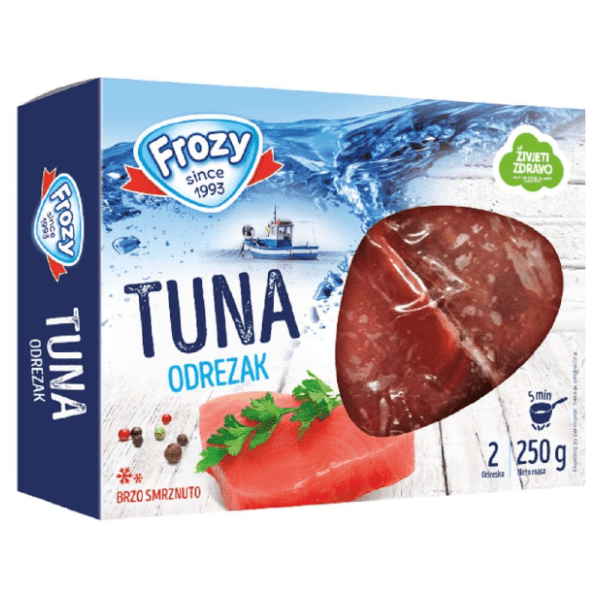 FROZY tuna steak 250g 0