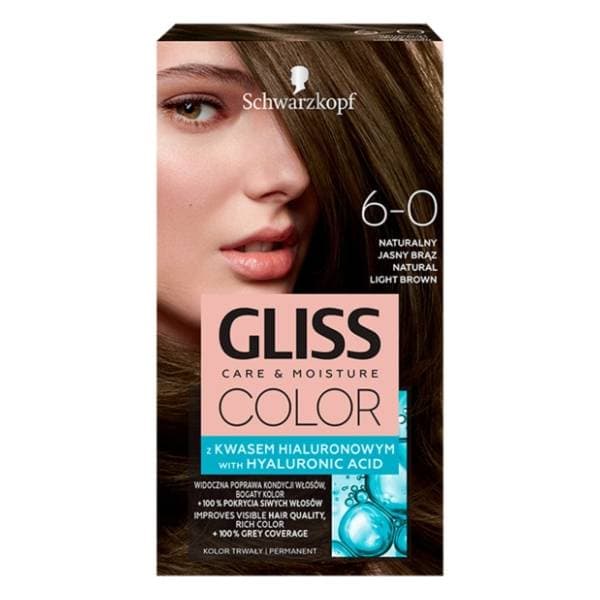 GLISS Care & Moisture farba za kosu 6.0 light brown 0