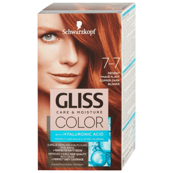 GLISS Care & Moisture farba za kosu 7.7 copper dark blonde 0