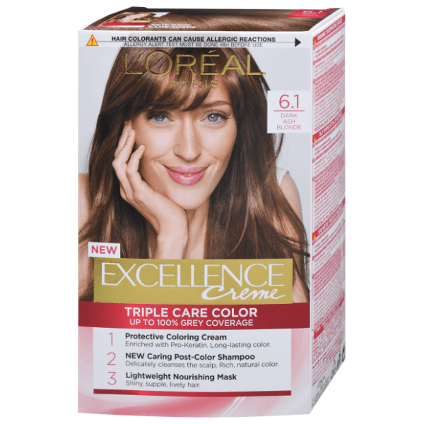 L'OREAL Excellence farba za kosu 6.1 dark ash blonde 0