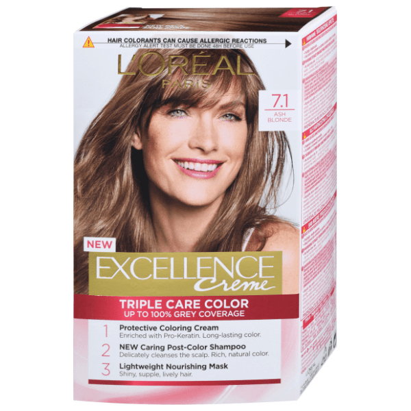 L'OREAL Excellence farba za kosu 7.1 ash blonde 0