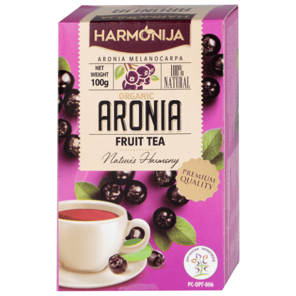 Organski čaj od aronije HARMONIJA 100g 0