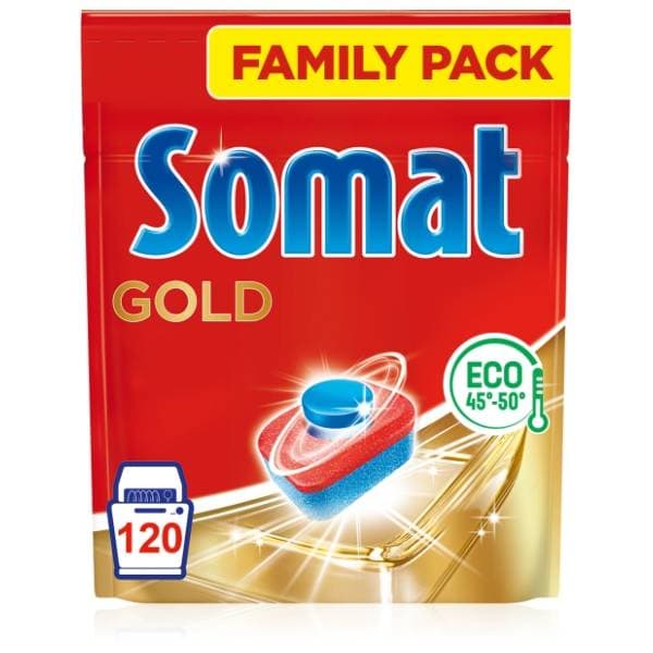 SOMAT gold  tablete za mašinsko pranje sudova 120kom 0