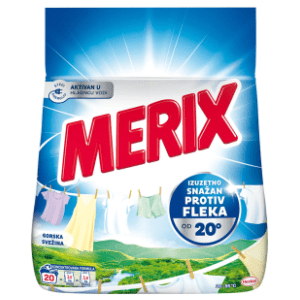 MERIX gorska svežina 20 pranja (1,5kg) slide slika