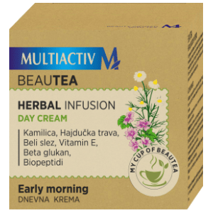 MULTIACTIV herbal infusion beautea dnevna krema 50ml slide slika