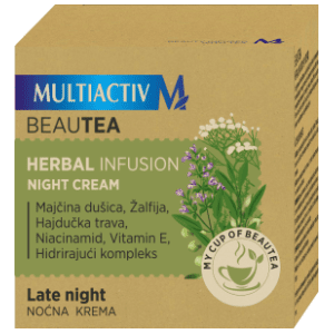 MULTIACTIV herbal infusion beautea noćna krema 50ml slide slika