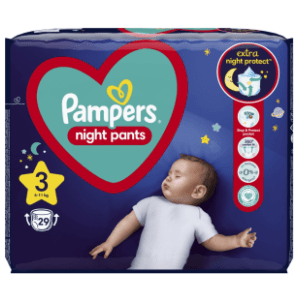 PAMPERS Night Pants VP 3 29kom slide slika