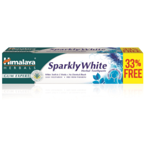 Pasta HIMALAYA herbals sparkly white 75ml + 25ml gratis slide slika