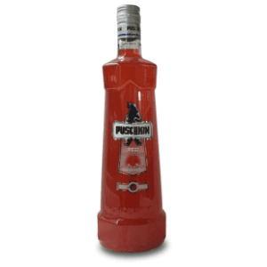 Vodka PUSCHKIN red orange 0,7l slide slika