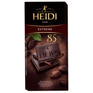 Čokolada HEIDI dark extreme intense 85% 80g slide slika