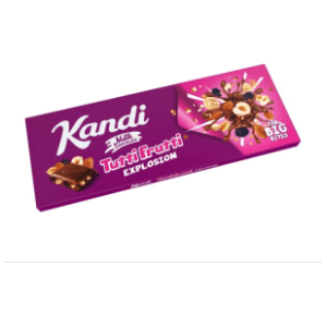Čokolada KANDIT tutti frutti 80g slide slika