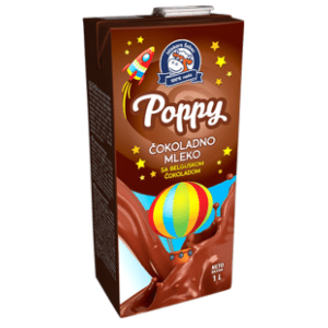 Čokoladno mleko POPPY 1l slide slika
