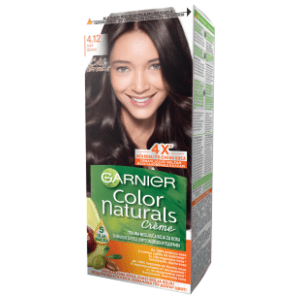 GARNIER Color Naturals farba za kosu 4.12 iced brown slide slika