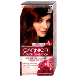 GARNIER Color Sensation farba za kosu 4.60 intense dark red slide slika