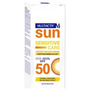 Krema za sunčanje MULTIACTIV Sensitive spf50 50ml slide slika