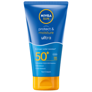 Krema za sunčanje NIVEA protect & moisture spf50+ 150ml slide slika