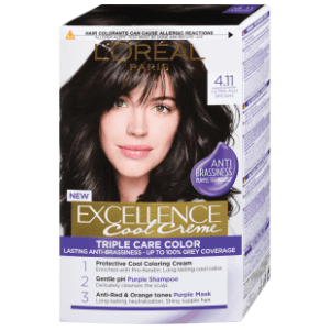 L'OREAL Excellence farba za kosu 4.11 ultra ash brown slide slika
