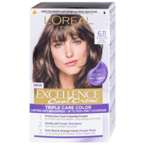 L'OREAL Excellence farba za kosu 6.11 ultra ash dark blonde slide slika