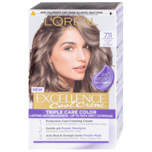 L'OREAL Excellence farba za kosu 7.11 ultra ash blonde slide slika