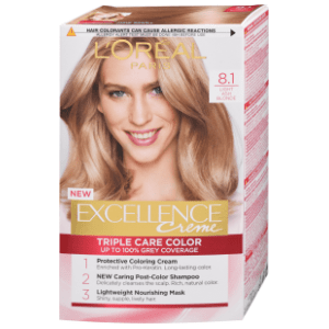 L'OREAL Excellence farba za kosu 8.1 light ash blonde slide slika