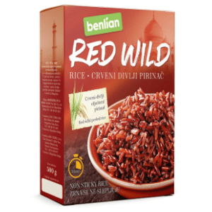 Pirinač BENLIAN red wild 500g slide slika