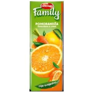 Voćni sok NECTAR Family pomorandža šargarepa limun 1,5l slide slika
