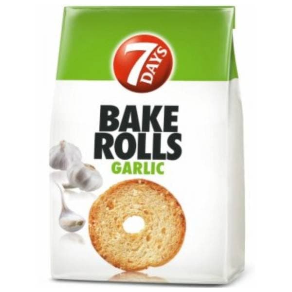 7 DAYS Bake rolls garlic 150g 0