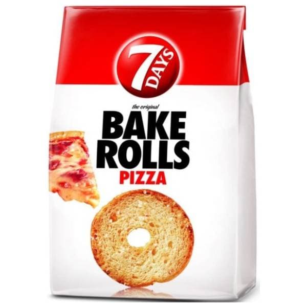 7 DAYS Bake rolls pizza 80g 0